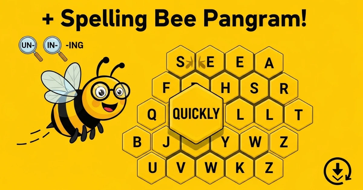 Spelling Bee Pangram